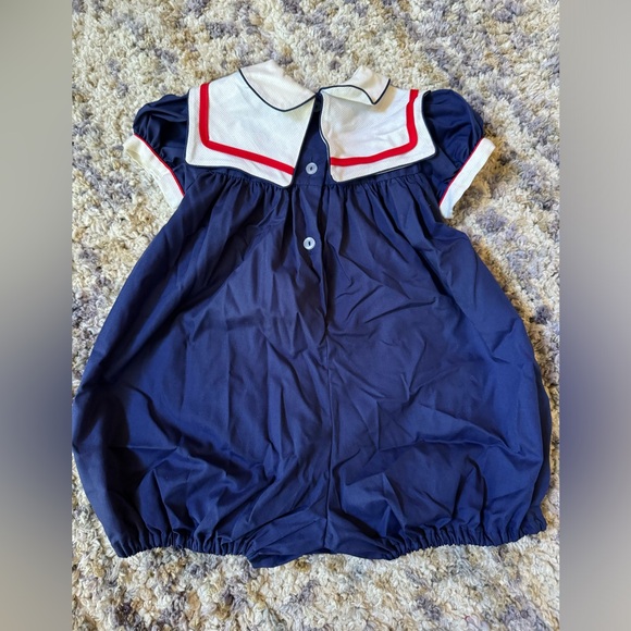 Vintage La Fleur Girls Romper Size 6 months - Picture 3 of 4